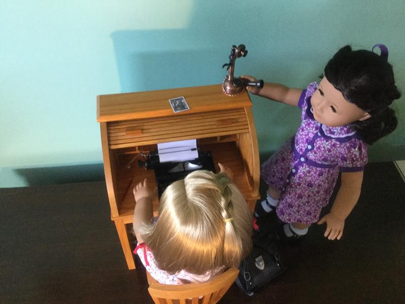 american girl roll top desk