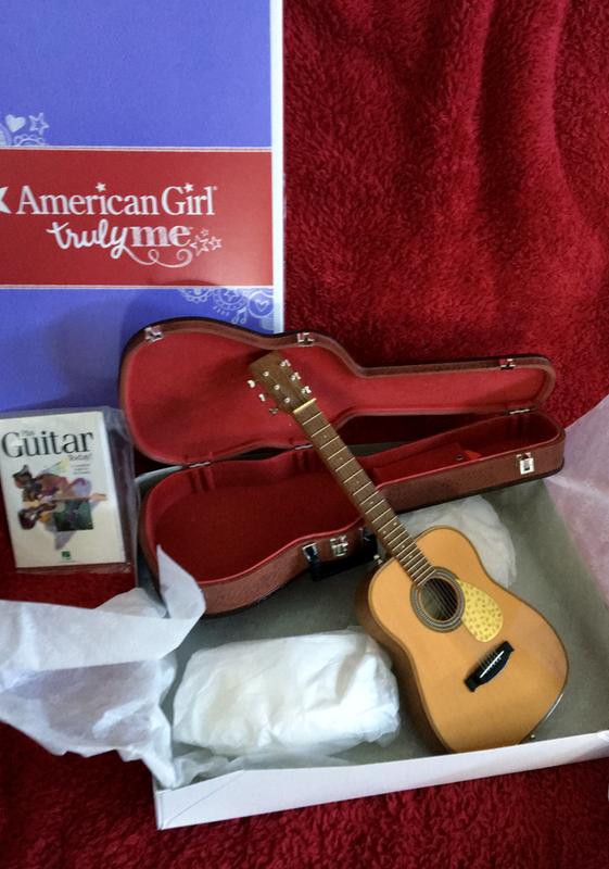 american girl guitar set