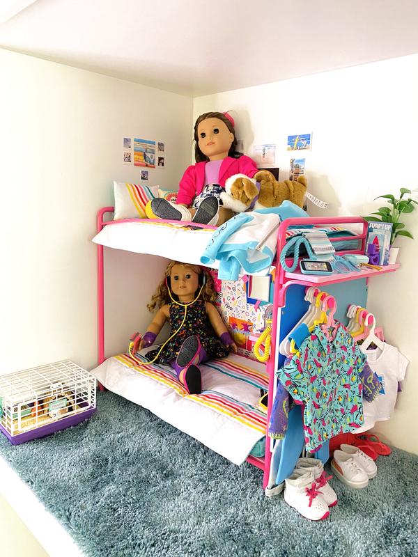 American girl doll clearance bedroom set