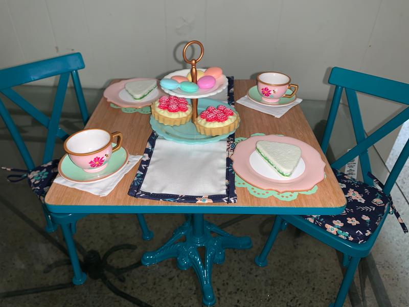 American girl table and chairs cheap