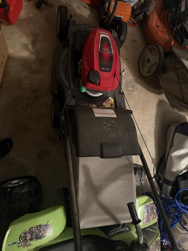 Honda Hrx 21-in Gas Self-propelled lawn mower with 201-cc Honda