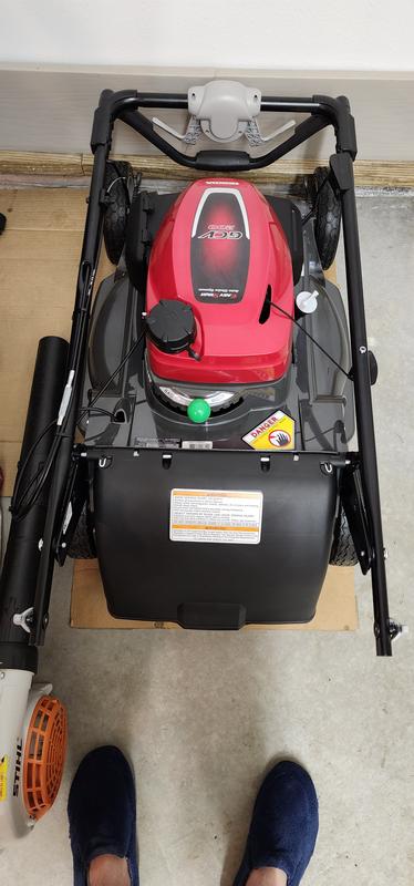 Honda lawn mower online leaving strips