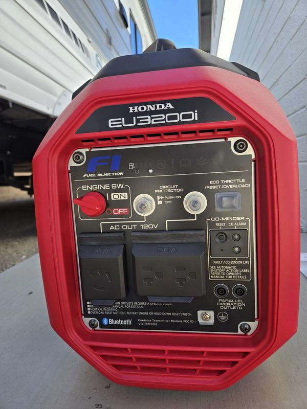 Honda EU3200IAN Inverter Generator 3200-Watt Single Fuel (Gasoline