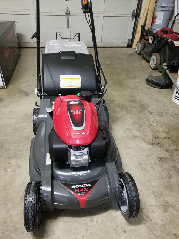 Honda hrx best sale lawn mower