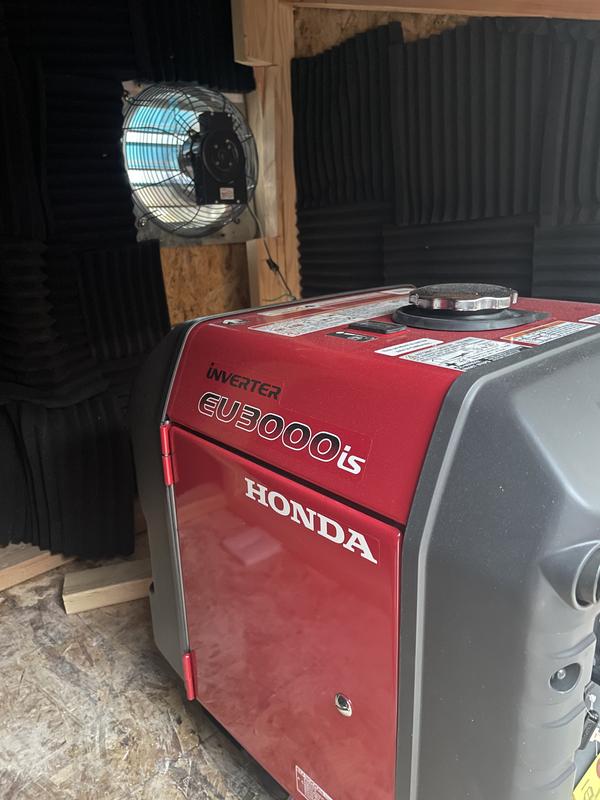 Honda 3000-Watt Super Quiet Electric and Recoil Start Gasoline