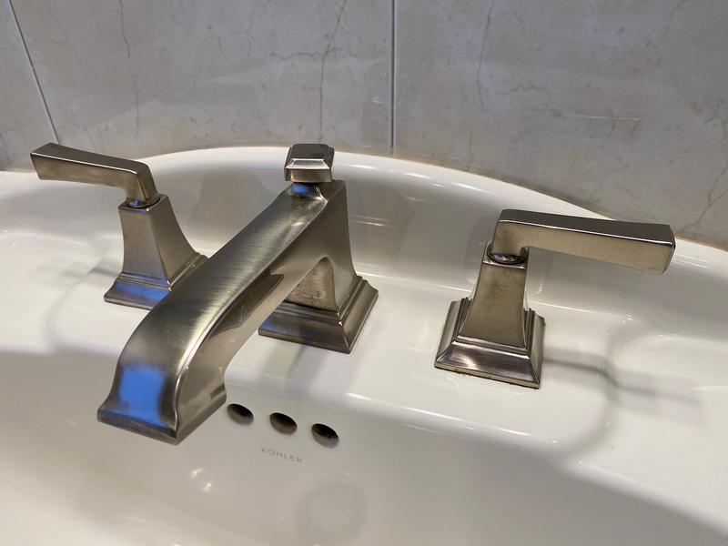ネットワーク全体の最低価格に挑戦ネットワーク全体の最低価格に挑戦American Standard 7455801.295 Town Square S  Widespread Faucet With 1.2 GPM In Brushed Nickel 並行輸入品 浴室、浴槽、洗面所 