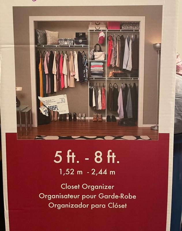 ClosetMaid 5'-8' Closet Organizer Kit at Lowes.com