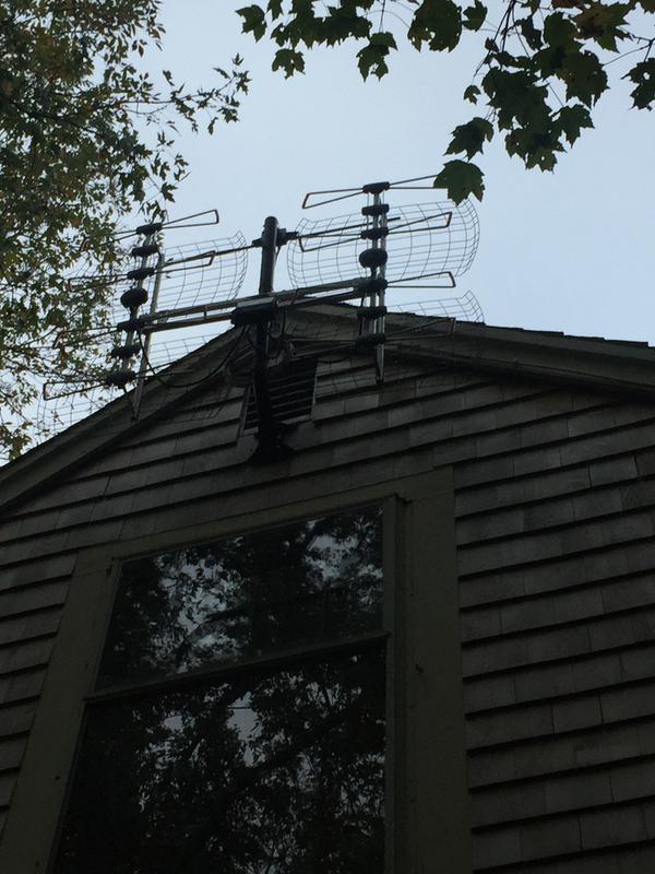 Highest point on my house facing NW