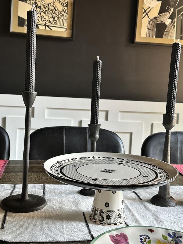 The Bistro Tile Stoneware Cake Stand | AnthroHome