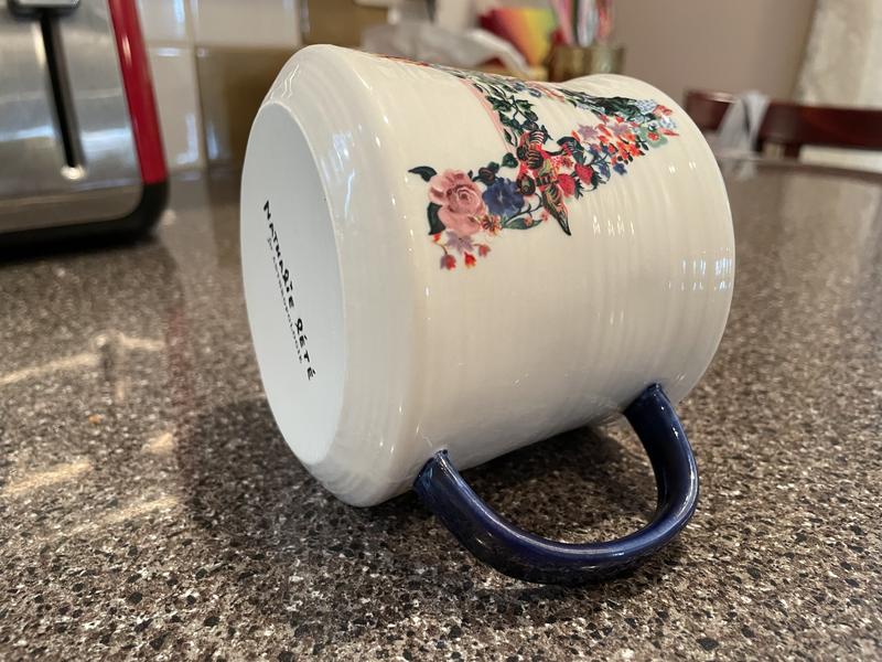 Nathalie Lete Bouquet Monogram Mug | AnthroHome