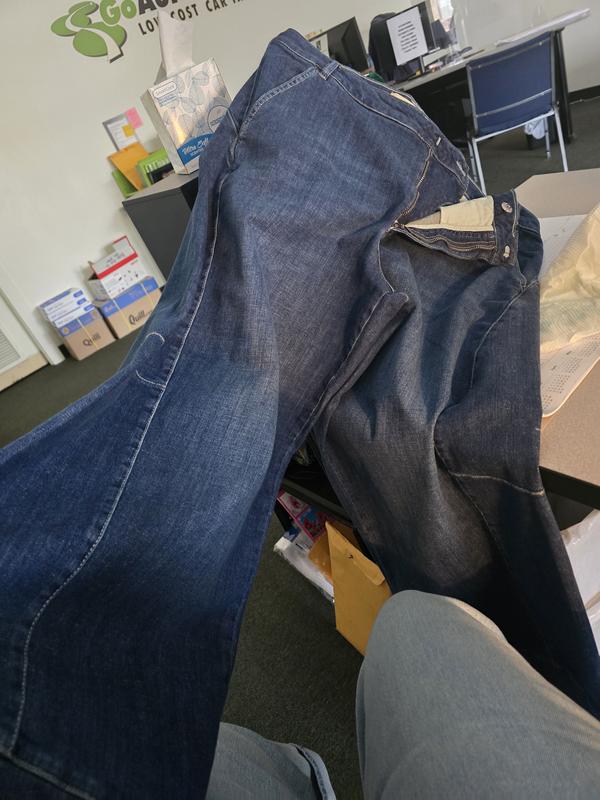 ohotoro curve wide jeans ○ long S size
