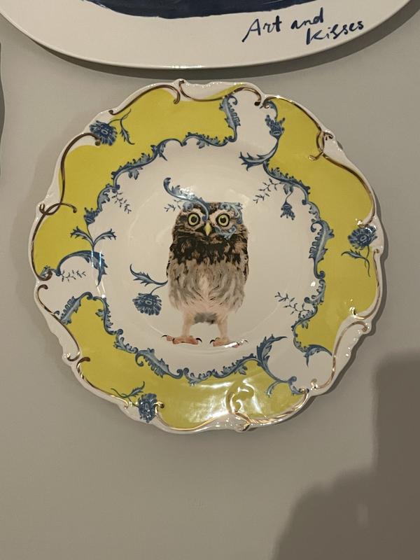 Lou Rota Mother Nature Dessert Plate | AnthroHome