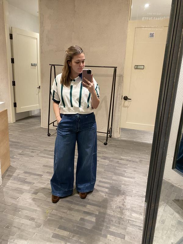 ohotoro curve wide jeans ○ long S size