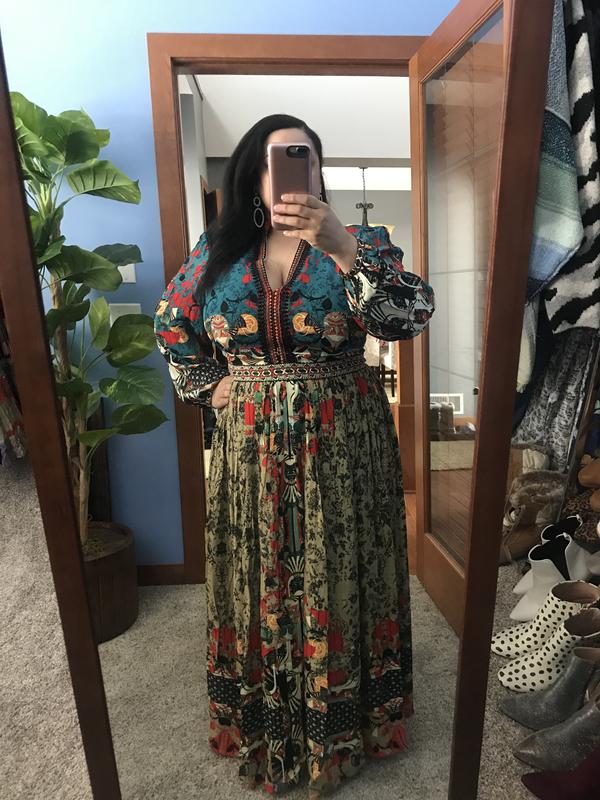新品 アンソロポロジー Bhanuni by Jyoti マキシ スカート Bhanuni by Jyoti Patterned Maxi Dress | Anthropologie