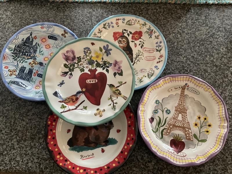 Nathalie Lete Heritage Dinner Plate | AnthroHome