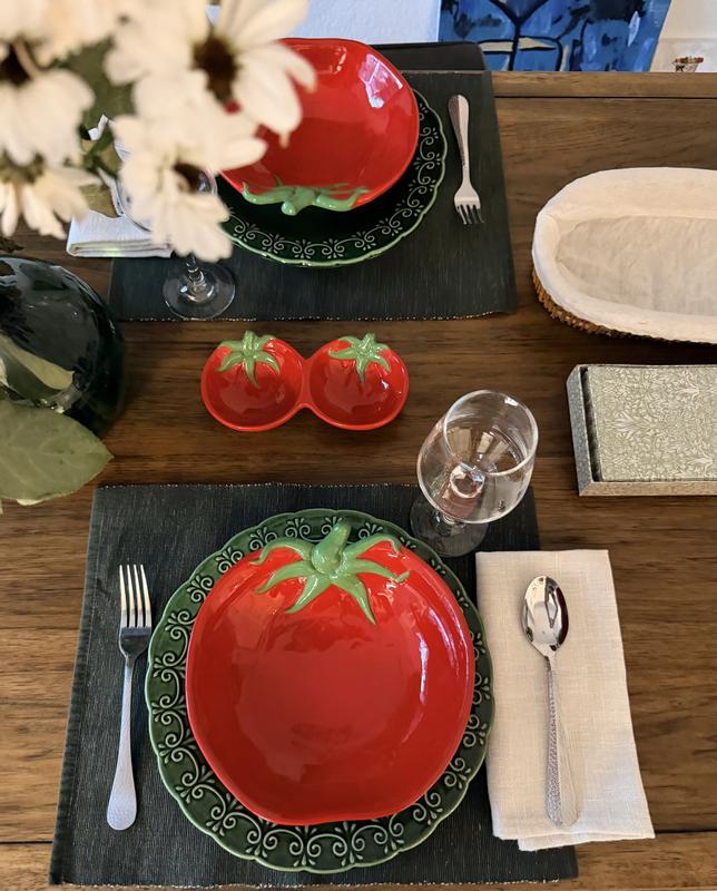 Tomato Dolomite Pasta Bowl | AnthroHome