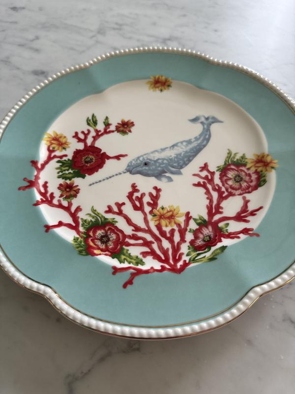 Lou Rota Mother Nature Dessert Plate | AnthroHome