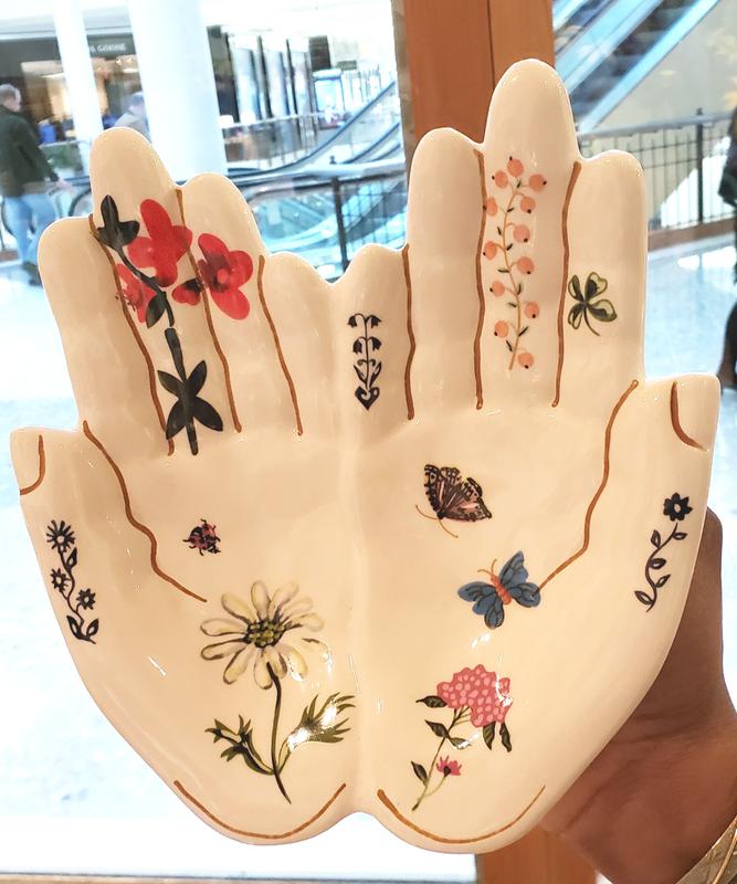 anthropologie Nathalie Let 手のひらプレート Nathalie Lete Titania Serving Platter | AnthroHome