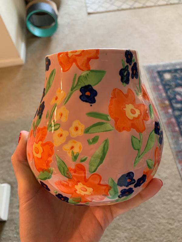 新品アンソロポロジーLeah Goren Marcella 花瓶 ブルー Anthropologie - 新品アンソロポロジーLeah Goren Marcella 花瓶