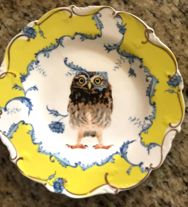 Lou Rota Mother Nature Dessert Plate | AnthroHome