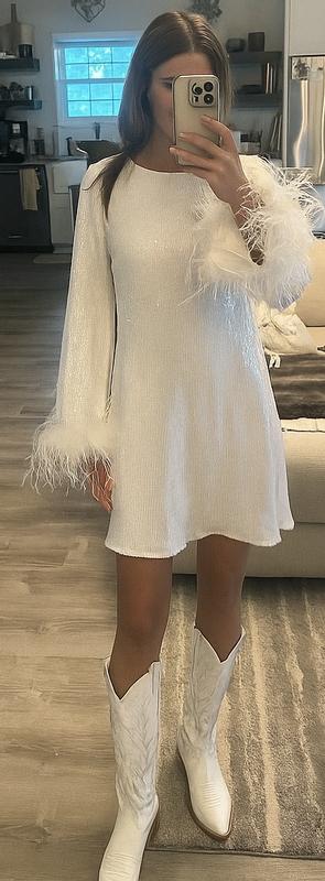 chinese dress ladies Belissa Sequin Mini Dress main image 0