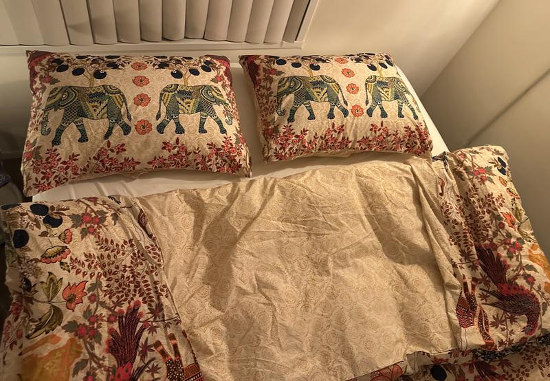 Organic Percale Printed Sheet Set