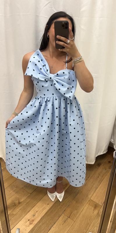 sachin & babi sloane asymmetrical bow taffeta a-line midi dress Sachin + Babi | Dresses | Sachin Babi Sloane Asymmetrical Bow Taffeta Aline Midi  Dress