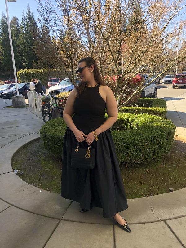 maeve sleeveless crew-neck drop-waist maxi dress Maeve Sleeveless Crew-Neck Drop-Waist Maxi Dress