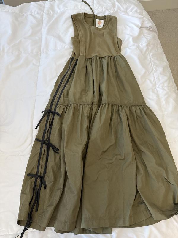 the bowline tiered midi dress by daily practice Daily Practice by Anthropologie The Bowline Tiered Midi Dress by Daily  Practice at MarketFair Shoppes in Princeton, NJ