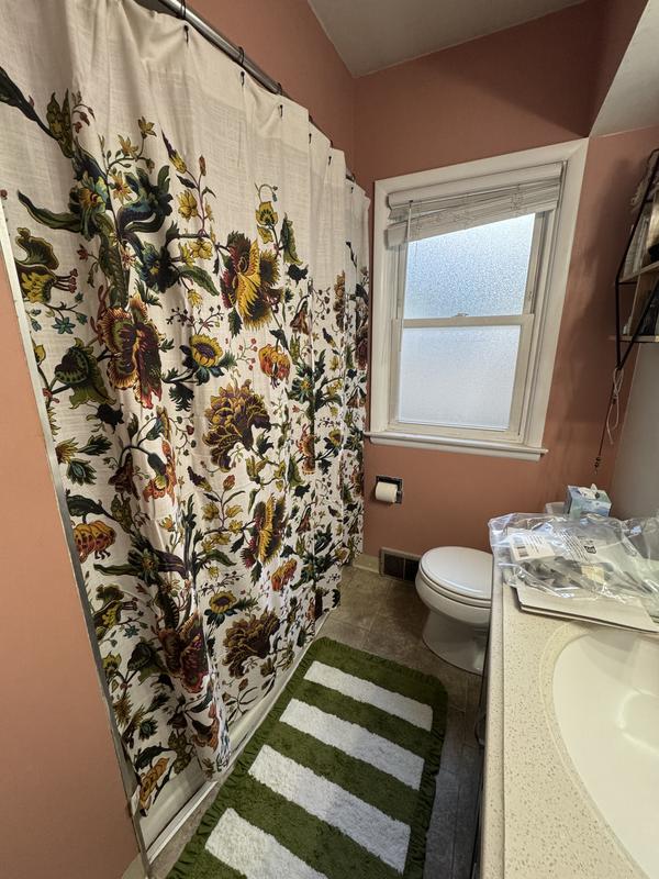 Nathalie Lete Organic Cotton Shower Curtain | AnthroHome