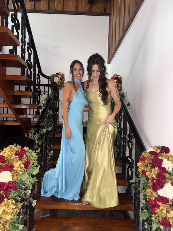 mare mare emmy satin corset maxi dress Mare Mare Emmy Satin Corset Maxi Dress by Mare Mare