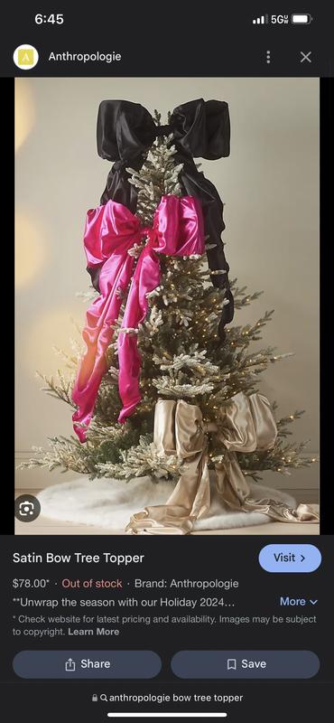 Knit Tabletop Tree