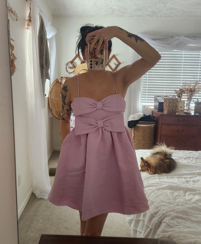 sachin & babi sloane taffeta double-bow pleated colorblock mini dress Sachin & Babi Sloane Taffeta Double-Bow Pleated Colorblock Mini Dress