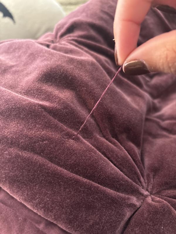 Trova Velvet Quilt | AnthroHome Trova Velvet Quilt | AnthroHome