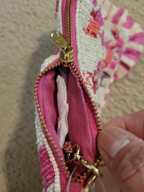 Beaded Monogram Clutch | Anthropologie