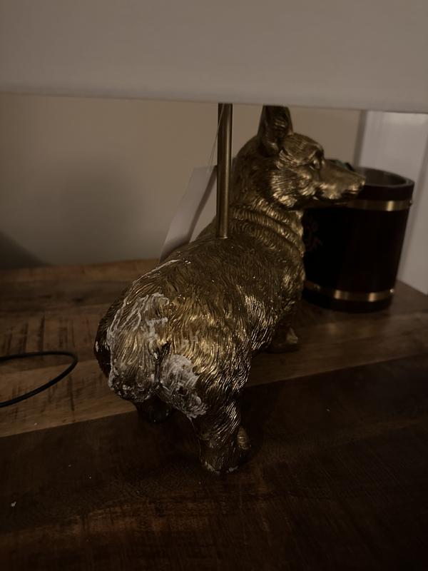 The Icon Table Lamp: Dog Edition | Anthropologie