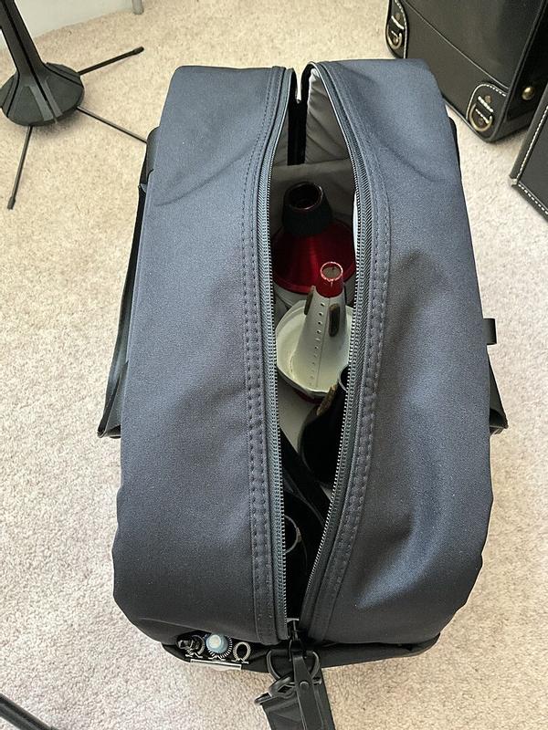 Customer photo for "Superb bag for trumpet or trombone mutes an accessories"