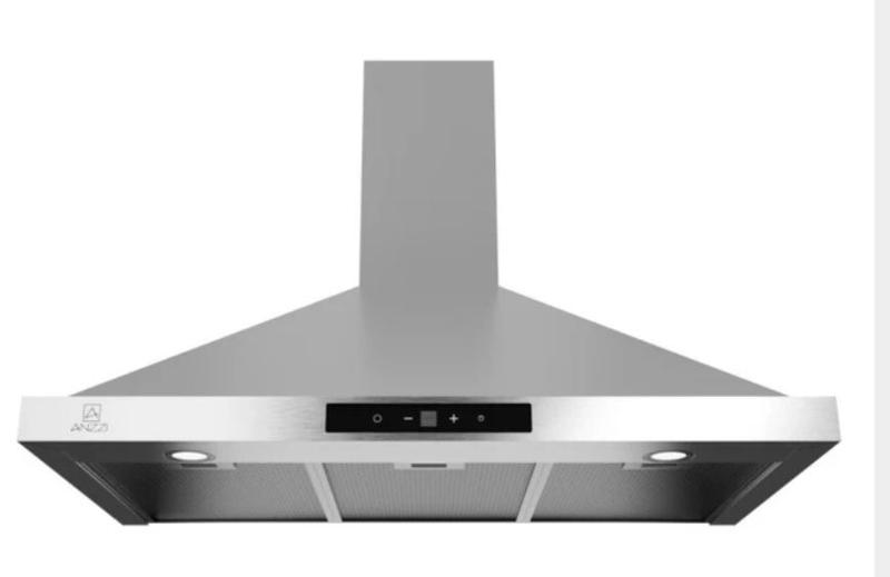 RH-AZ2590PSS - ANZZI ANZZI 36-Inch 450 CFM 3-Speed Stainless Steel