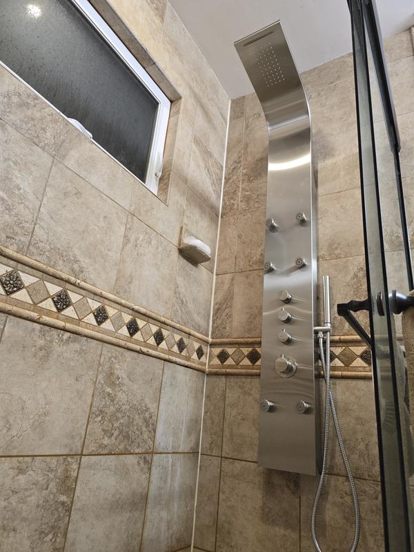 SP-AZ015 - ANZZI Lann 53 in. 3-Jetted Full Body Shower Panel