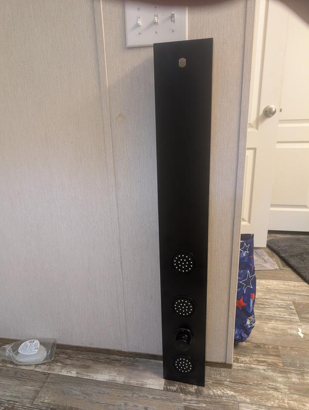SP-AZ015 - ANZZI Lann 53 in. 3-Jetted Full Body Shower Panel