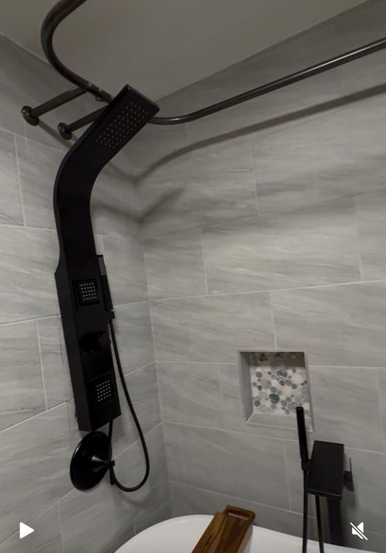 SP-AZ056 - ANZZI LEVEL Series 66 in. 3-Jetted Full Body Shower