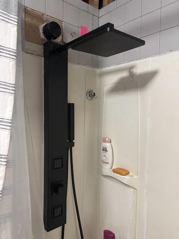 SP-AZ026 - ANZZI Fontan 64 in. 6-Jetted Full Body Shower Panel