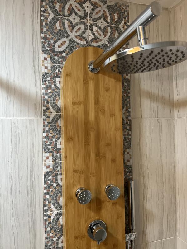 SP-AZ023 - ANZZI Niagara 64 in. 2-Jetted Full Body Shower Panel