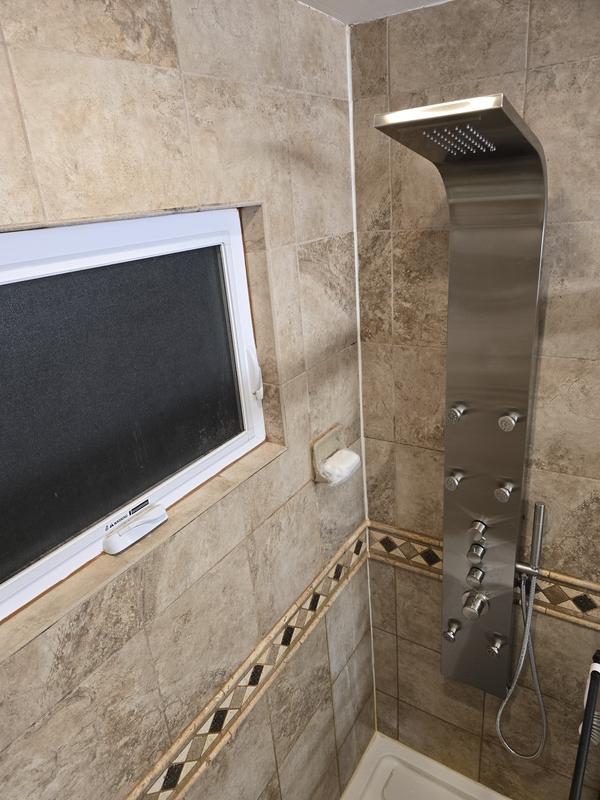 SP-AZ015 - ANZZI Lann 53 in. 3-Jetted Full Body Shower Panel