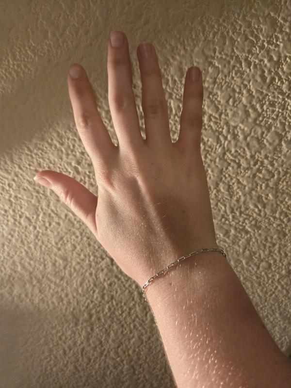 Silver Chain Bracelet - Poetry Slim Silver | Ana Luisa