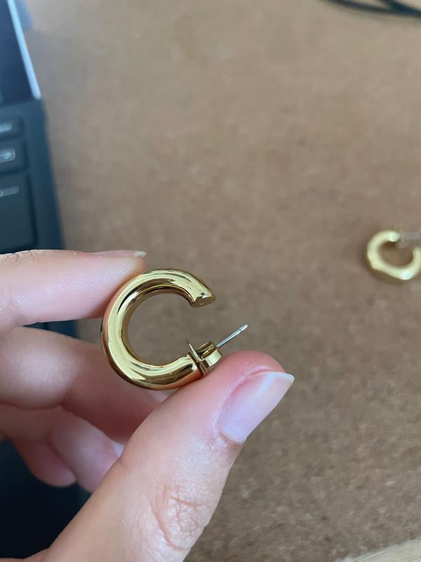 Small Gold Hoop Earrings - Tia Mini | Ana Luisa | Online