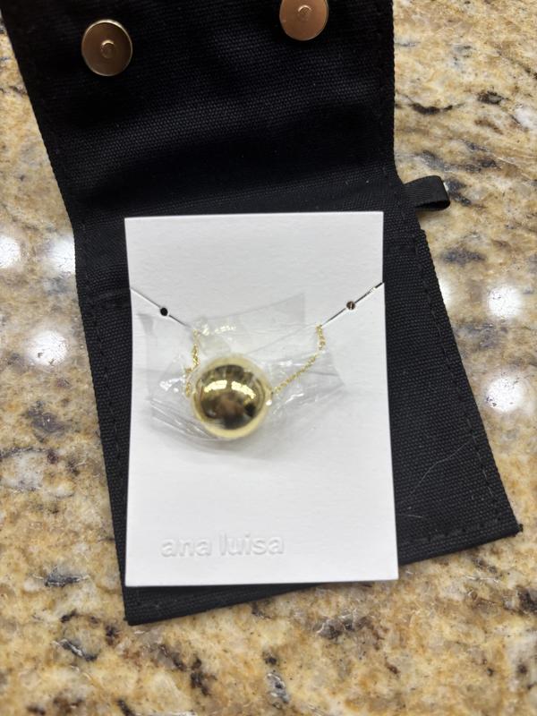 Gold Pendant Necklace - Enly | Ana Luisa | Online Jewelry