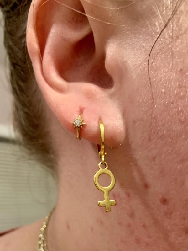 Sun Huggie Hoops - Elios | Ana Luisa | Online Jewelry Store