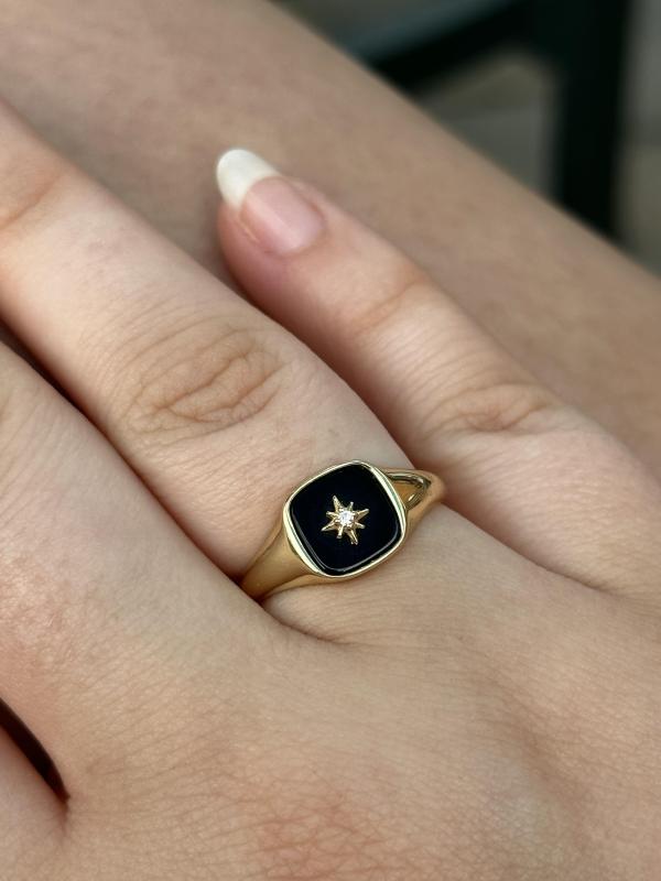 Black And Gold Ring | Ana Luisa | Online Jewelry Store At