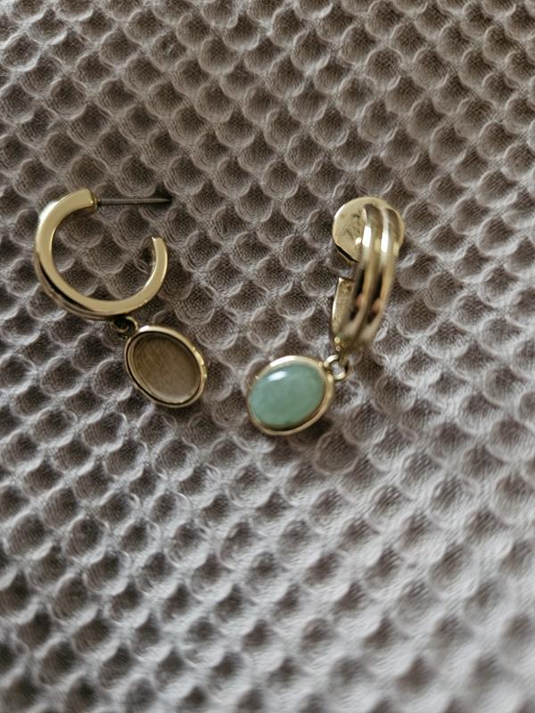 Gold Drop Earrings - Ocean Earrings | Ana Luisa | Online